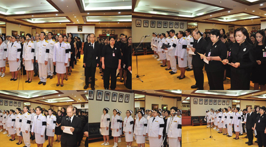 คำขวัญวันงดสูบบุหรี่โลก ปี พ.ศ.2558 คือ หนุนกฏหมายบุหรี่ใหม่ เพื่อคุณภาพชีวิตคนไทย